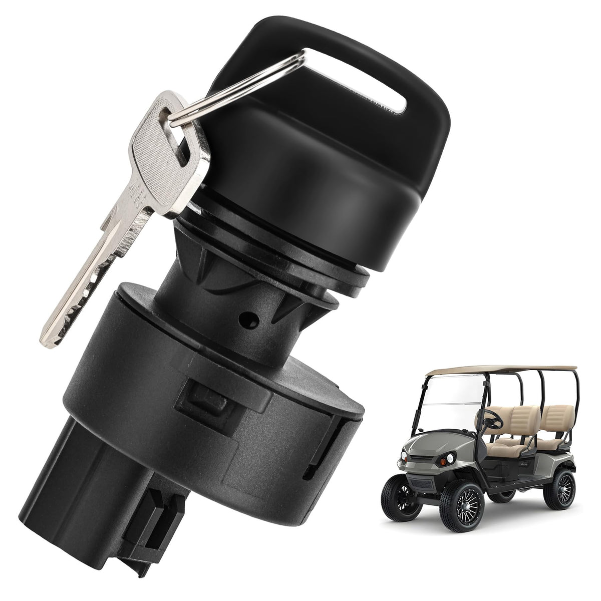 kaekea ignition switch with key showing secure parking control