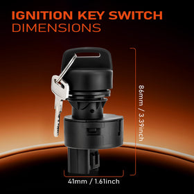 kaekea ignition switch compatible with JU2-H2510-10/20 OE numbers