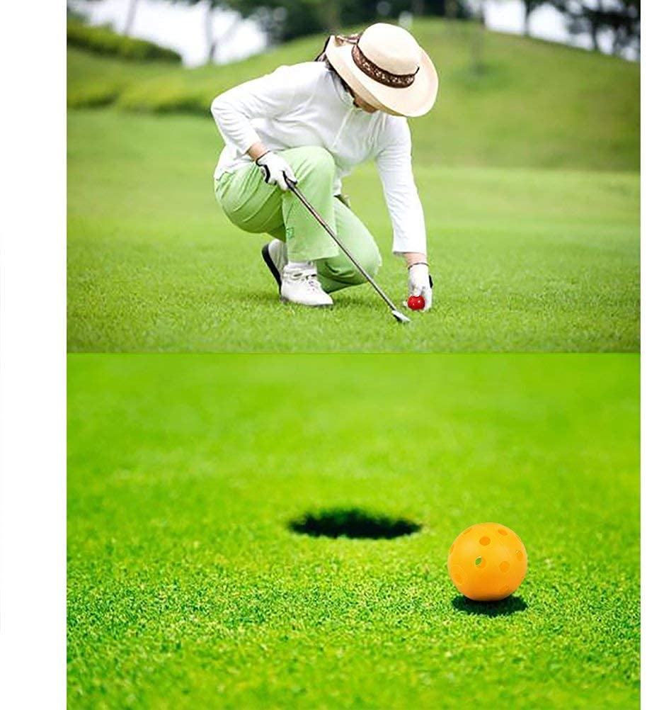 Kahuayi airflow hollow golf balls designed for controlled flight and realistic spins