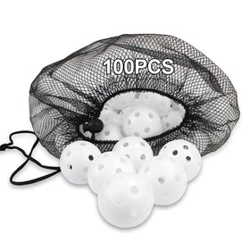 Backyard drill scene with 100-pack kahuayi balls