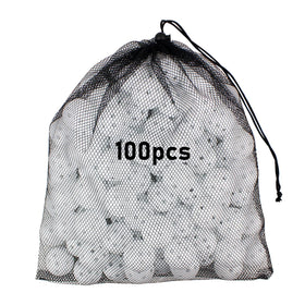 Contents inside the kahuayi mesh bag with practice balls