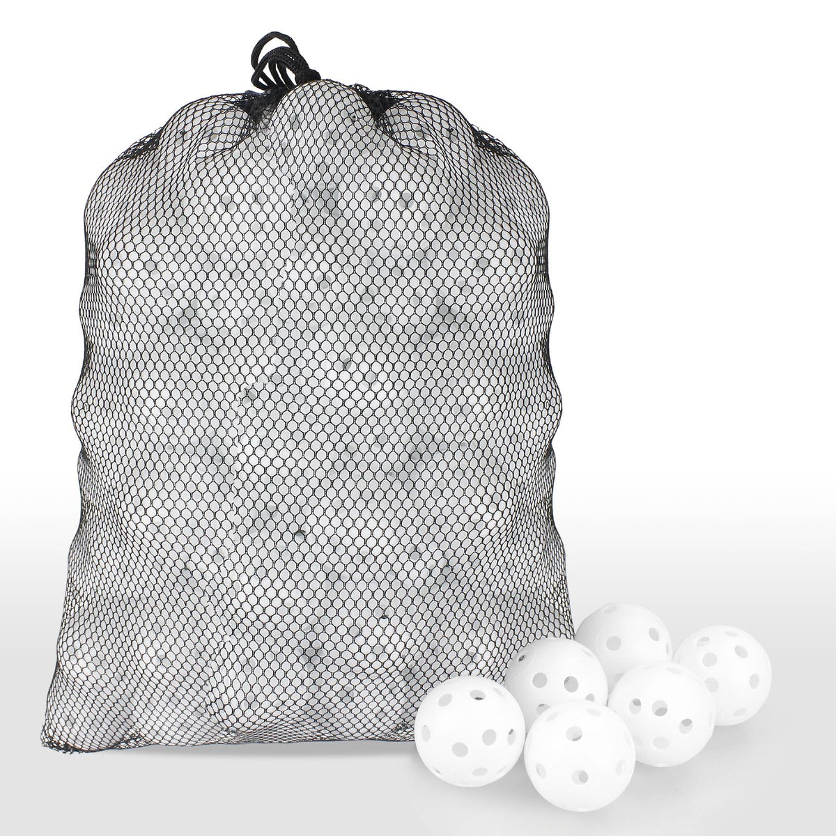 White kahuayi balls designed for easy visibility during practice