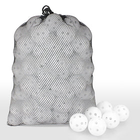 White kahuayi balls designed for easy visibility during practice