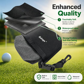 Scratch-free microfiber bristles on the Kairsya system for deep groove cleaning.