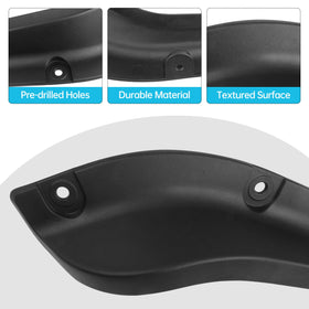 KAKABAS rear-left fender flare reducing splash on wet rides