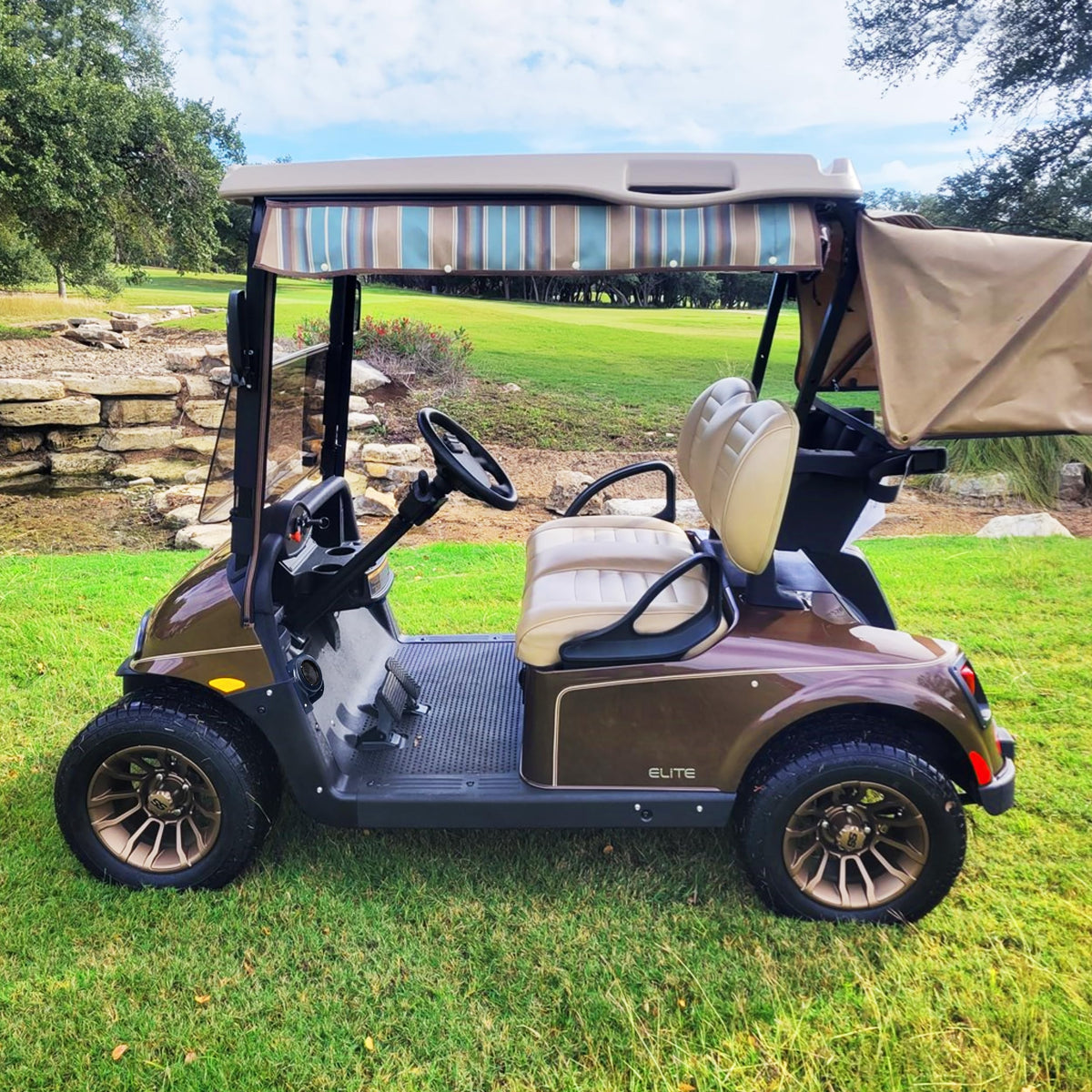 KAKABAS golf cart pod bundle includes left and right components.
