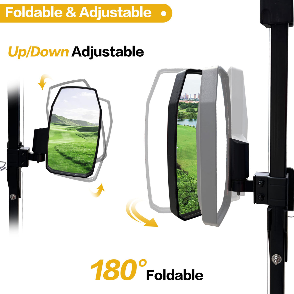 KAKABAS square-bracket 0.75-inch mount ensures versatile compatibility.