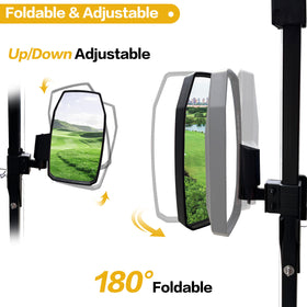 KAKABAS square-bracket 0.75-inch mount ensures versatile compatibility.