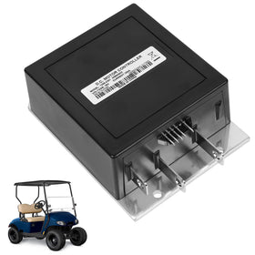 KAKSEY 25864G09 speed controller close-up for EZGO carts, robust housing.