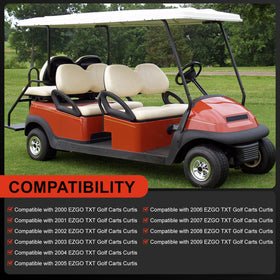 KAKSEY 73326G02 label close-up indicating EZGO TXT compatibility