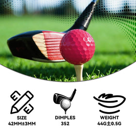 Kamlaku practice-friendly ball ideal for beginners and training on the range.