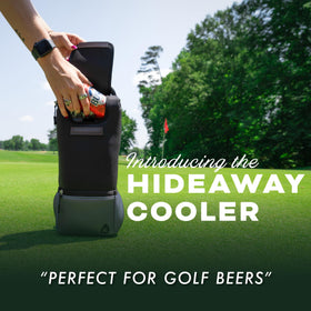 Holds up to six cans with insulation to extend refreshment time.