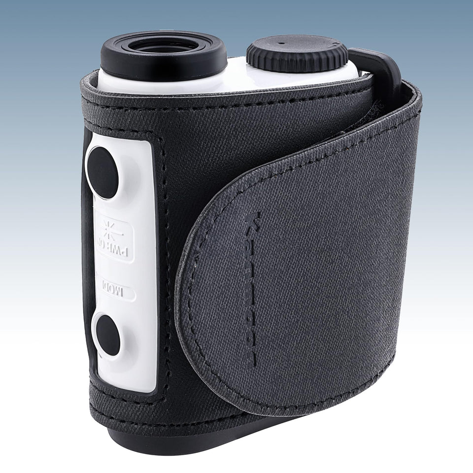 Kanmoon golf rangefinder magnetic strap attached to cart rail for quick access