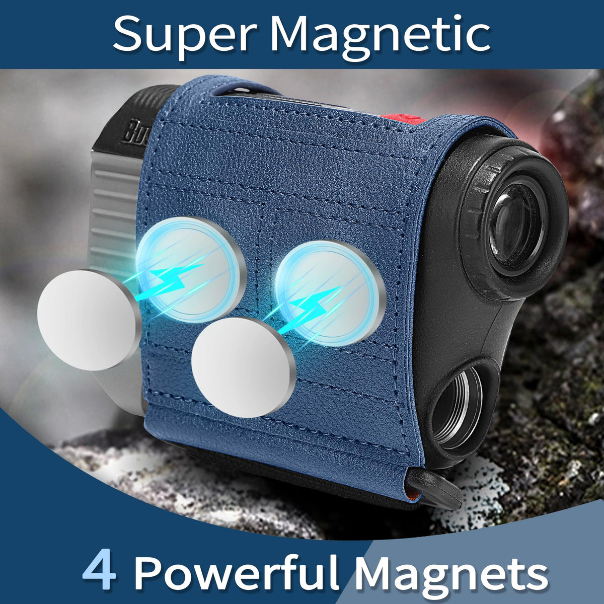 Kanmoon easy-magnetic attachment speeds setup on golf carts