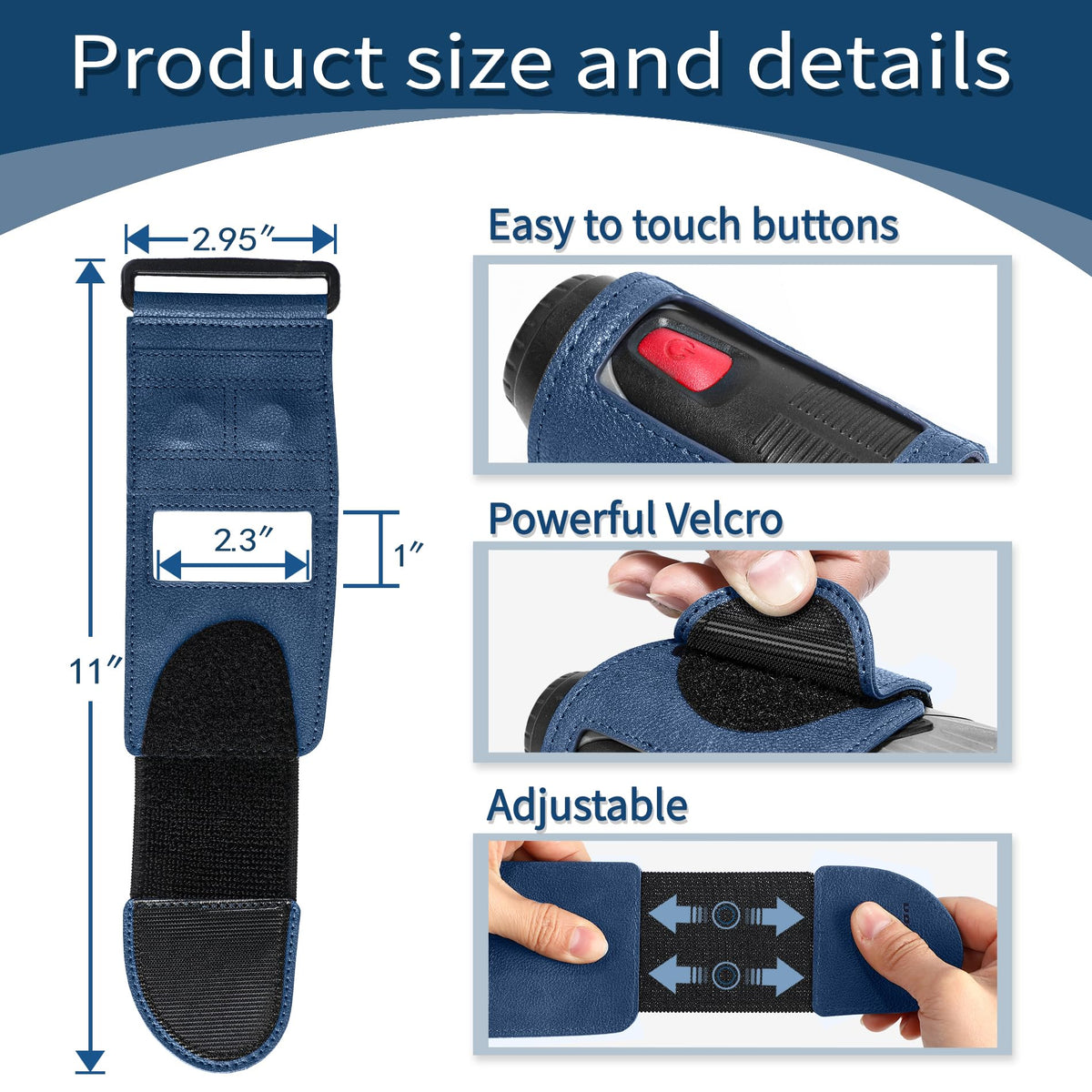 Kanmoon premium leather strap blends durability with reliable grip