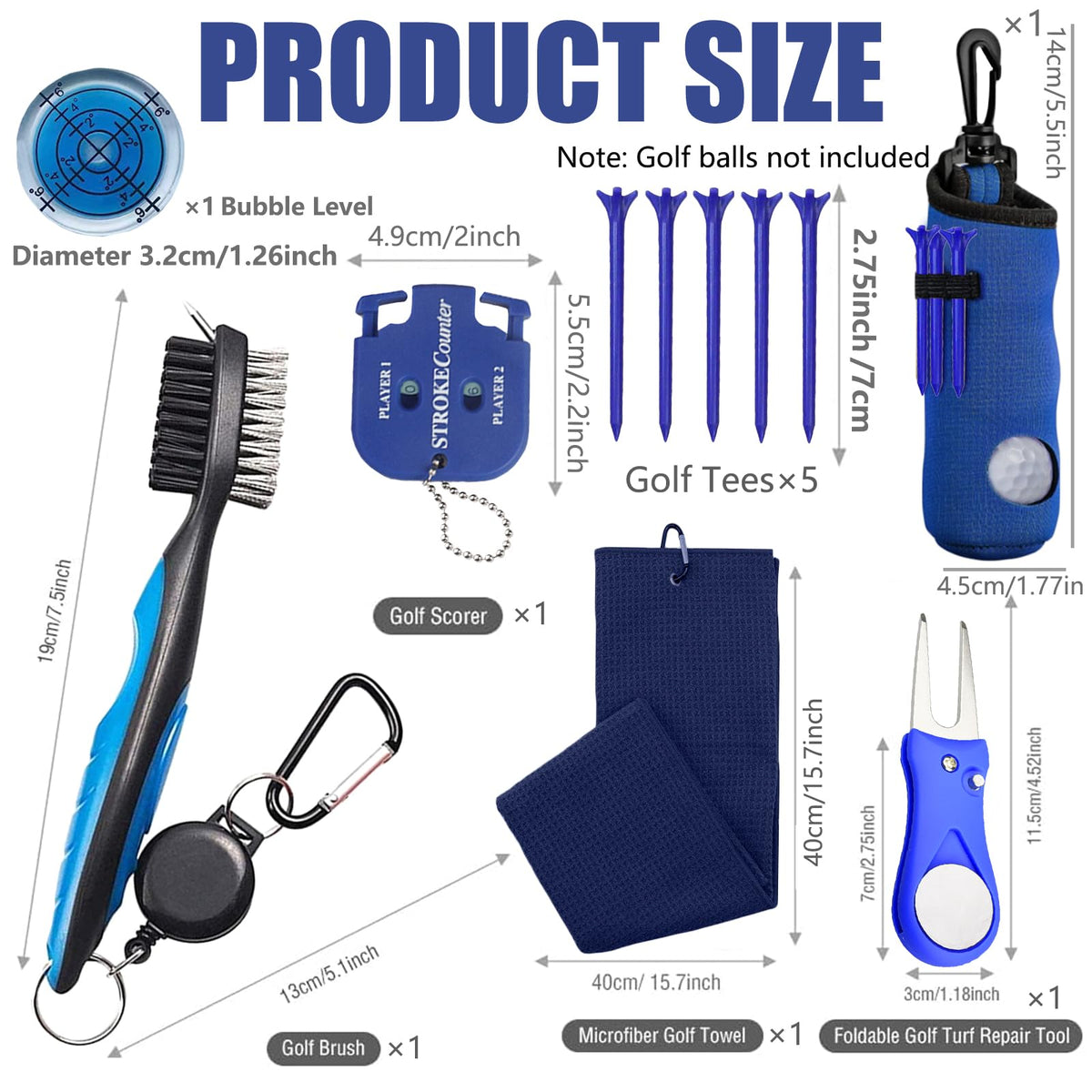 karamagic golf cleaning brush with retractable line cleans grooves effectively