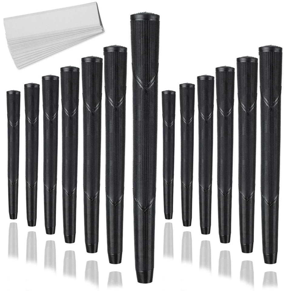 Karma Arthritic Golf Grips oversized 13-pack kit with textured surface for comfortable grip