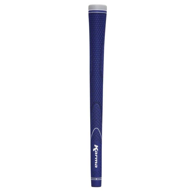 Karma Neion II blue golf grips pack, ready to refresh a full irons set.