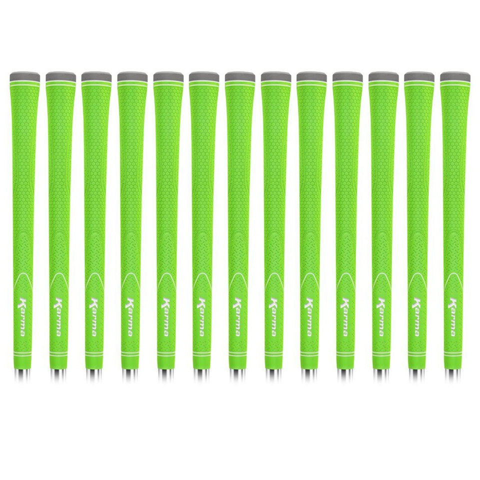 Karma Neion II grip bundle shows color options for personalized clubs and confident grip