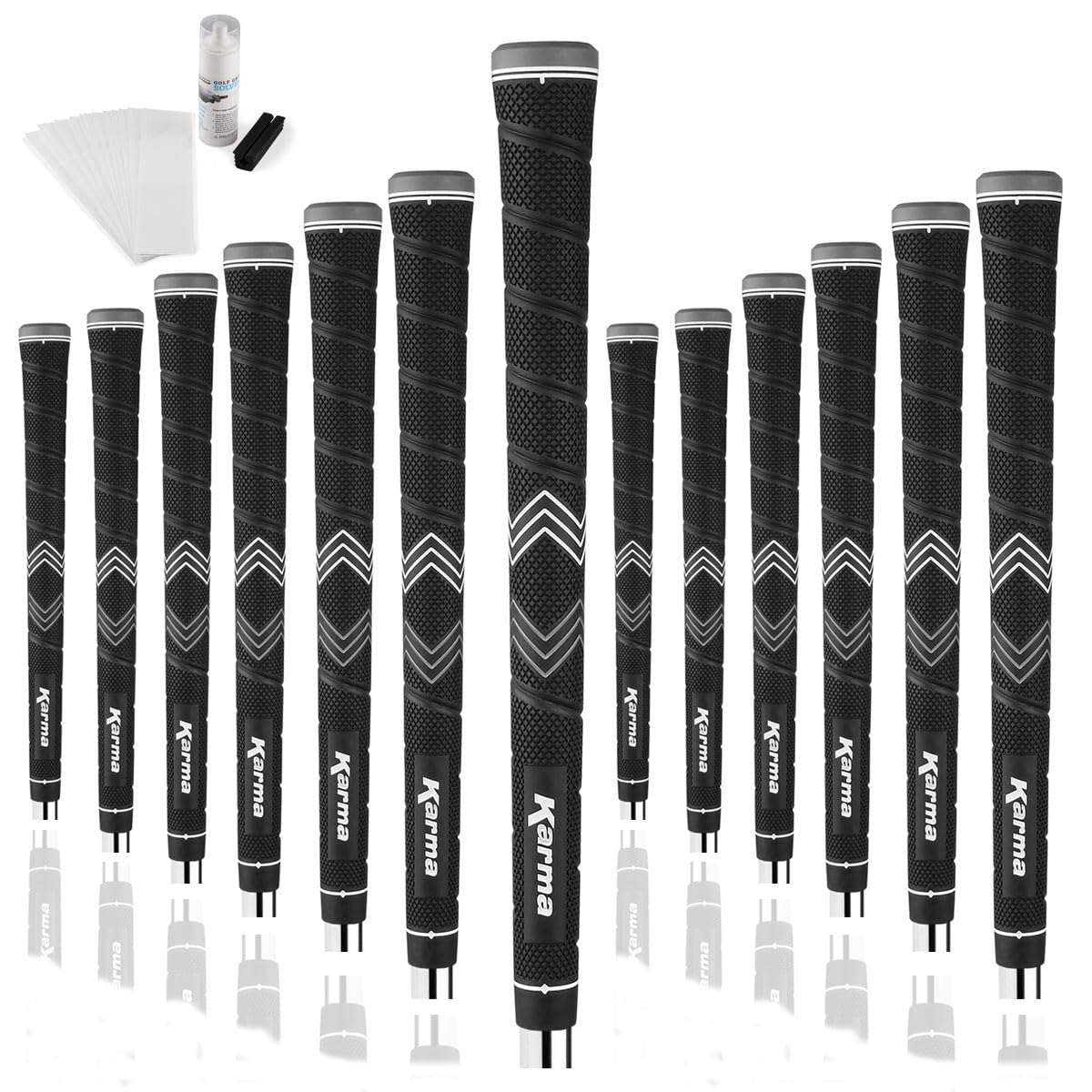 Karma Soft Trac grip kit with 13 grips ready for installation for improved control