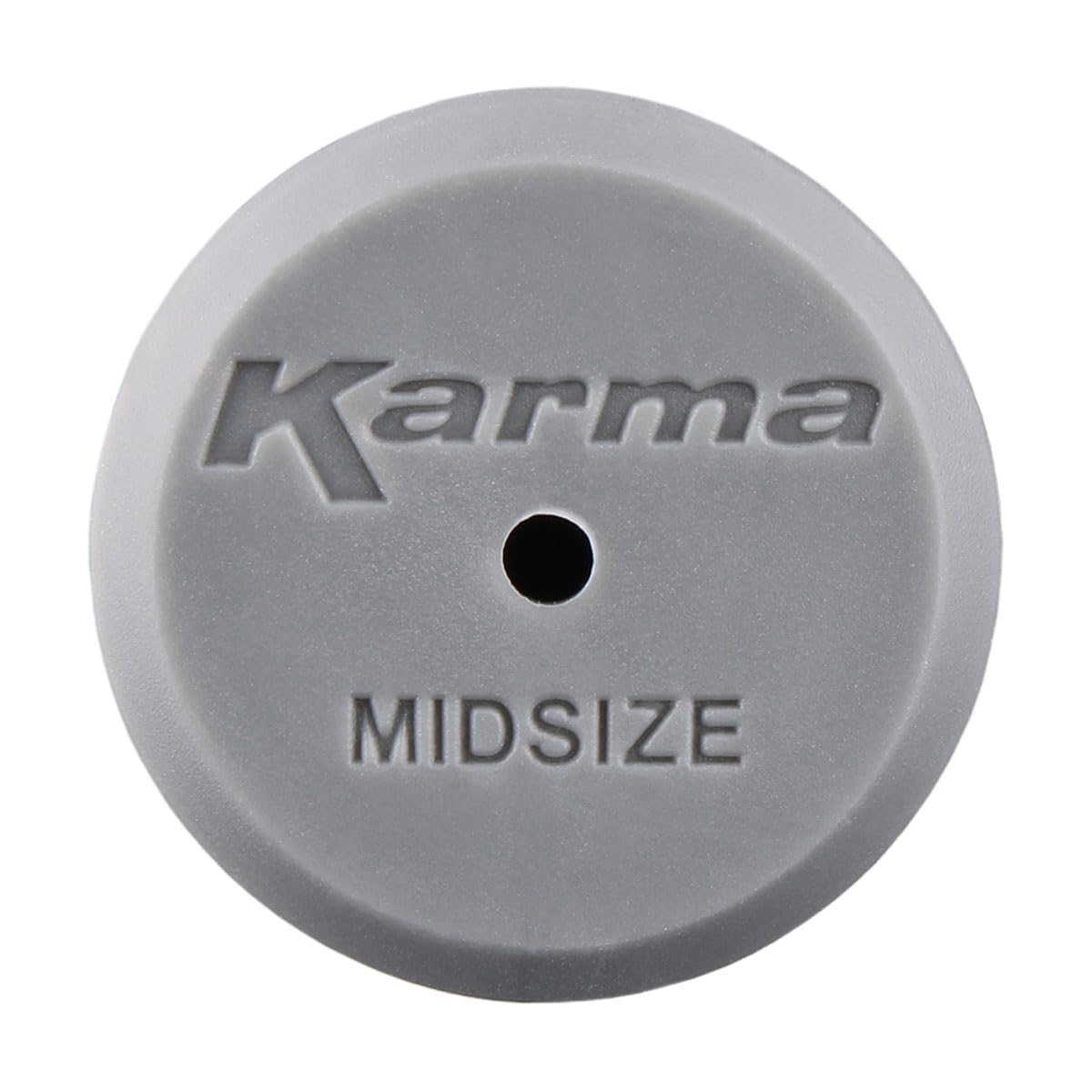 Karma Soft Trac midsize grip dimensions: 10.5 inch length and 55 gram weight.