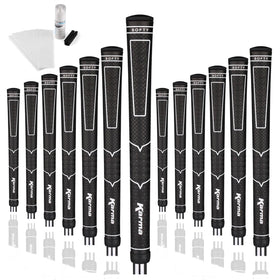 Karma Softy golf grip kit standard size showing soft, tacky polyurethane outer layer for secure hold