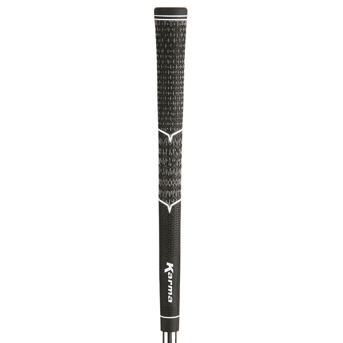 Karma V-Cord golf grip lower half in soft rubber for comfort and control