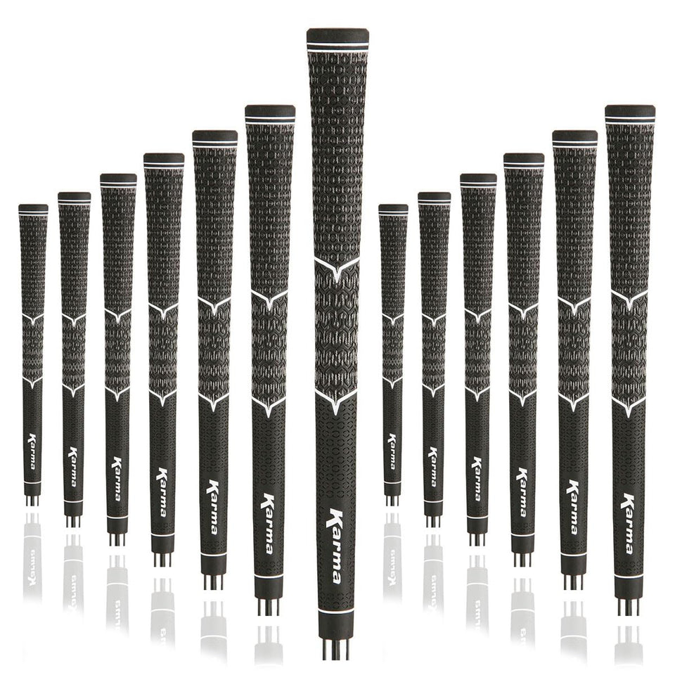 Karma V-Cord golf grip upper half with cord for enhanced traction