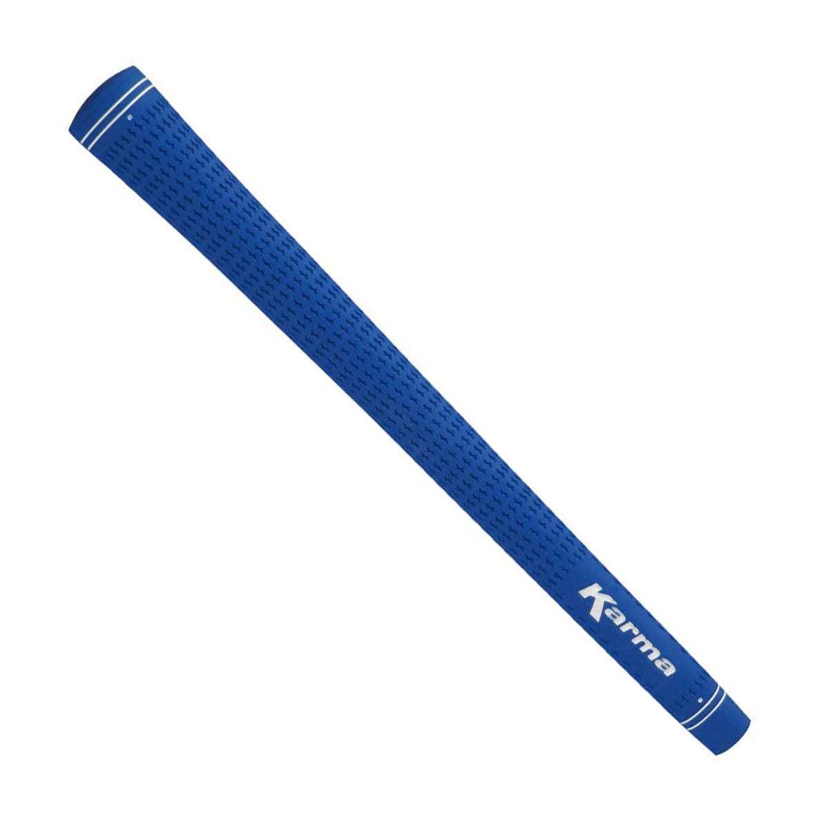 Karma Velour Blue grip tape strips simplify home regrip setup and adhesion.