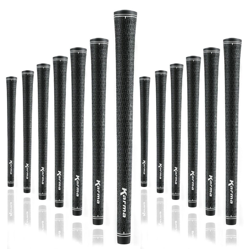 Karma Velour Full Cord 13-pack bundle shows durable all-weather grip for confident play.