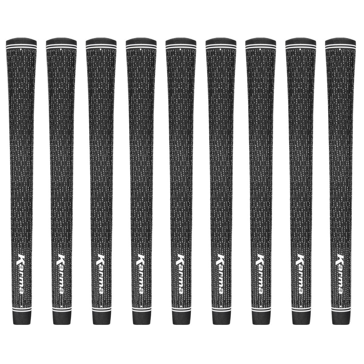 Karma Velour Full Cord golf grips 9-pack secure grip in wet conditions