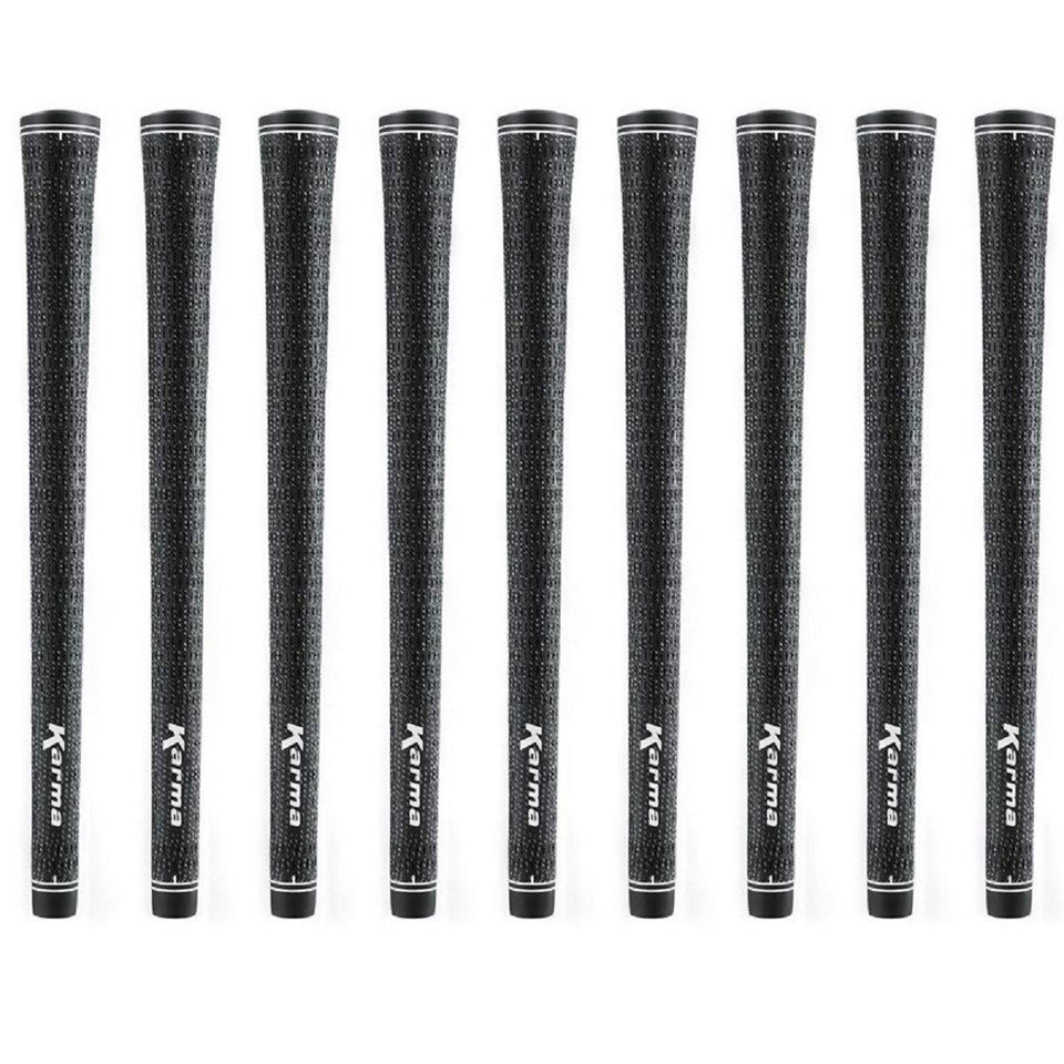 Karma Velour Full Cord Grips package shows nine standard-size grips for easy upgrades.