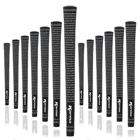 Karma Velour midsize grip front view showing soft, tacky feel for control