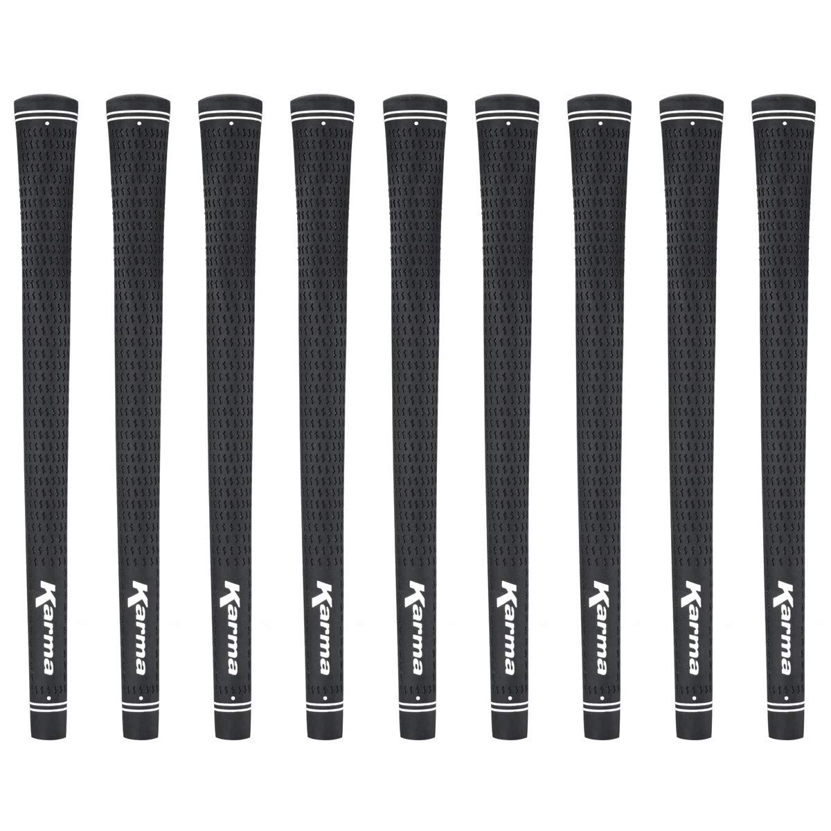 Karma Velour grip close-up texture for secure hand feel in all weather.