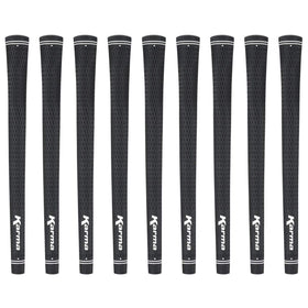 Karma Velour grip close-up texture for secure hand feel in all weather.