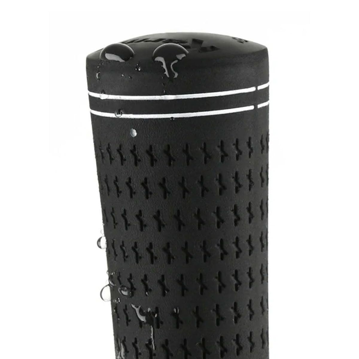 Karma Velour grip kit contents shown, with 13 grips and tape strips ready for home regripping