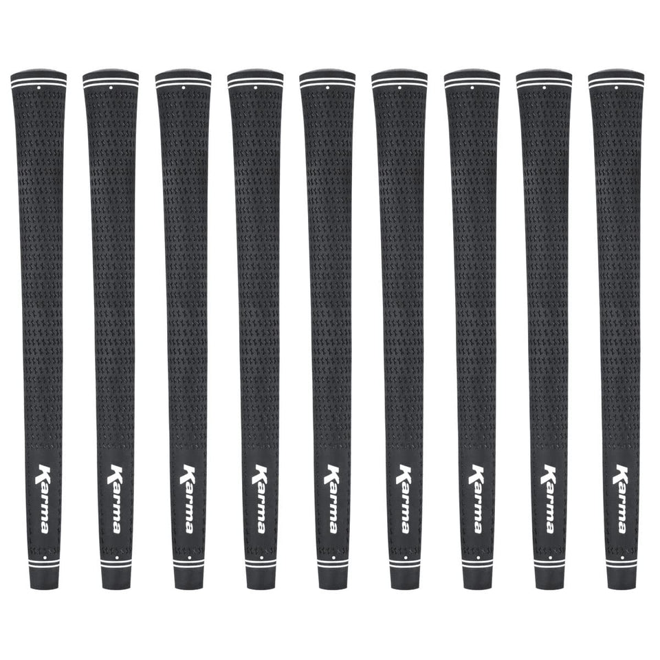 Karma Velour grip texture close-up shows traction and moisture resistance.