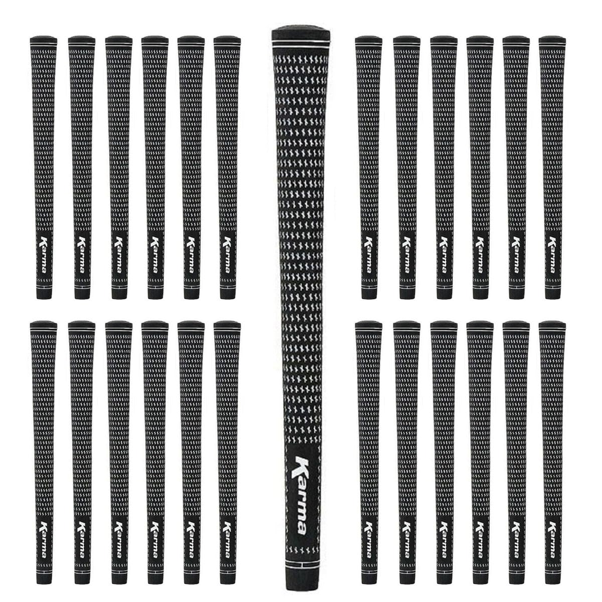 Karma Velour Jumbo Plus grips pack for regripping multiple clubs with comfort