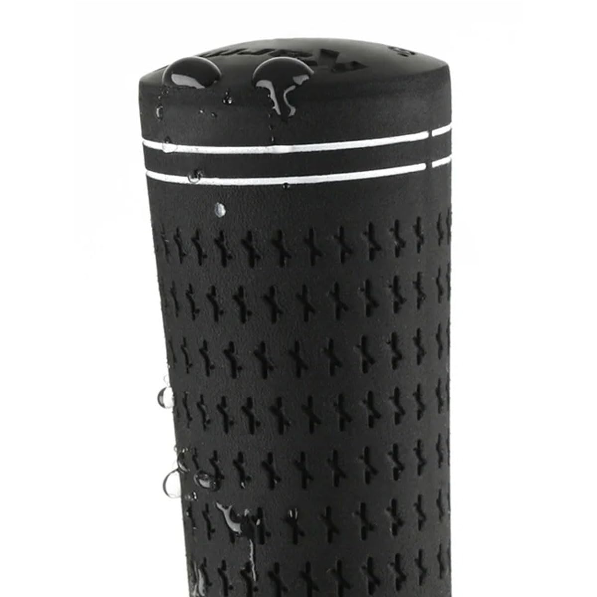 Karma Velour Junior Black Golf Grips black color with white Karma logo matching junior clubs.