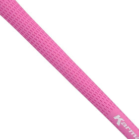 Karma Velour Pink grip tape provides secure adhesion during regripping.