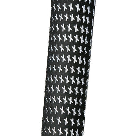 Close-up of Karma Velour soft rubber texture indicating comfortable traction.