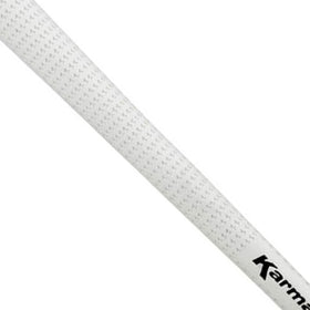 Karma Velour white midsize grip texture closeup showing soft non-slip surface.