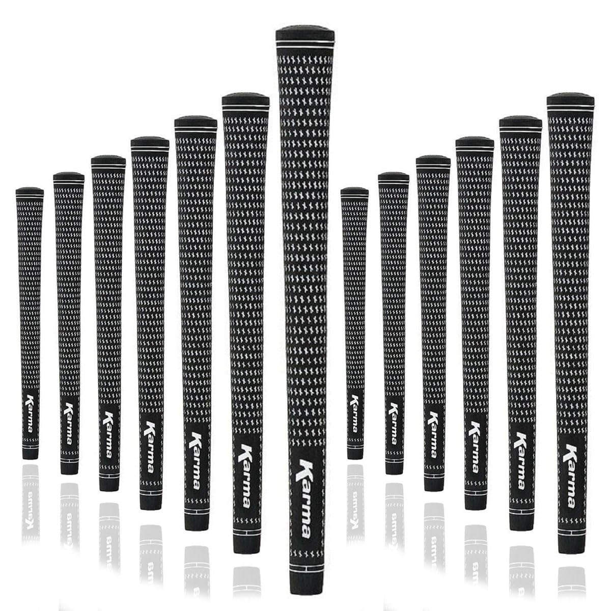 Karma Velour Youth grips close-up showing soft tack for junior players