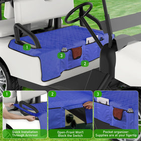 Anti-slip bottom keeps the cover securely in place