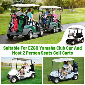 Kaskawise easy-install design simplifies setup on most golf carts