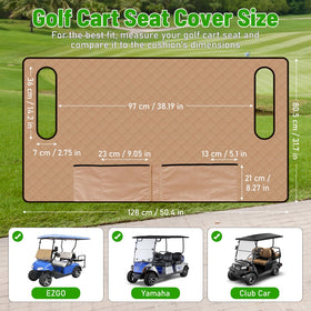 Kaskawise seat blanket with four pockets keeps essentials organized