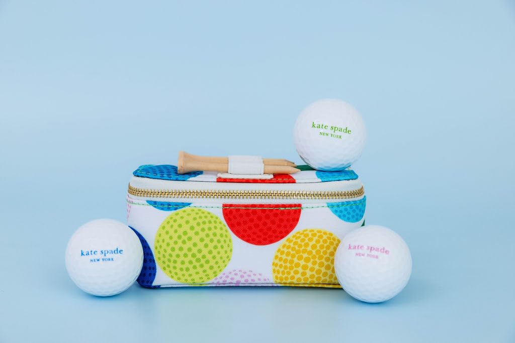 Compact Kate Spade New York golf set fits easily in bags.