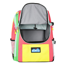 KAVU Pacific Rimshot bag back panel features breathable air mesh for comfort
