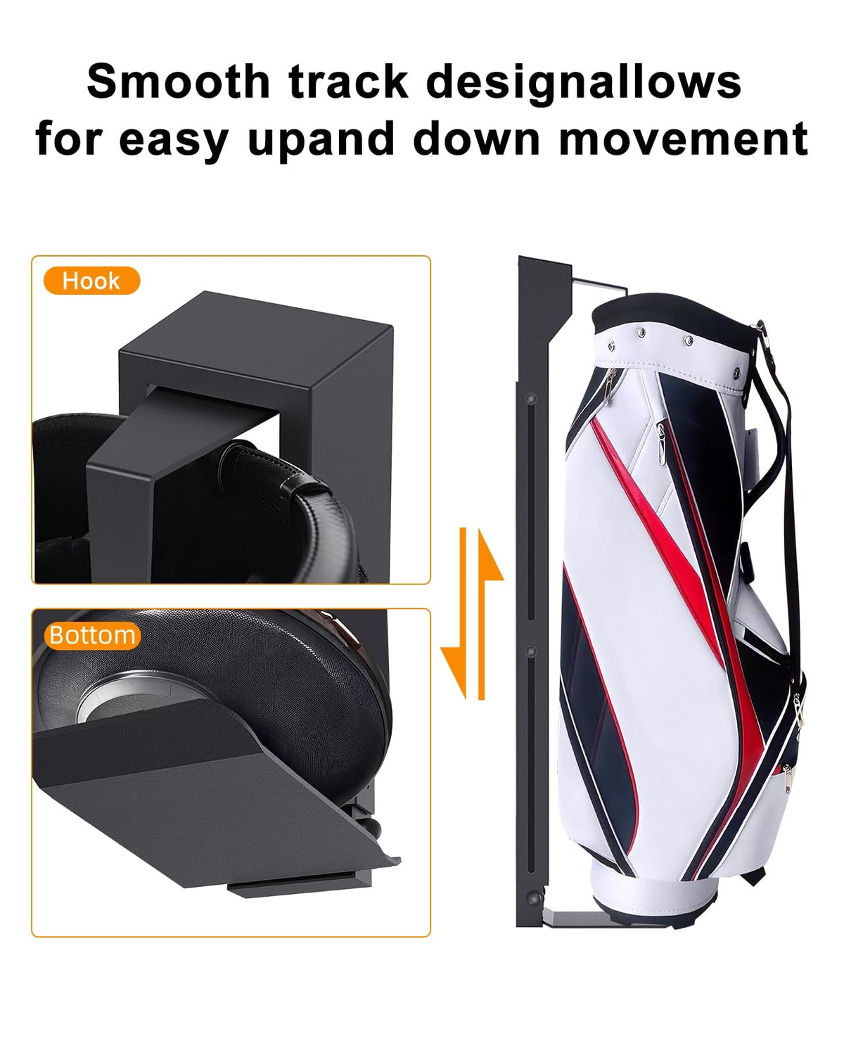KBKJYYGS adjustable-rail demonstrates flexible fit for standard to travel bags.