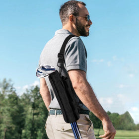 Keenso bag includes a shoulder strap for immediate use.